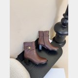 CELINE GARANCE TRIOMPHE STRAP BOOT IN CALFSKIN