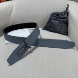 TOM FORD Leather Reversible T Belt 38mm