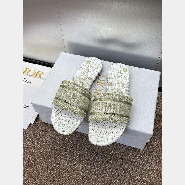 Luxury Dior Dway Slide Women Shoes